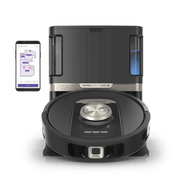 Shark PowerDetect™ 2-in-1 Robot Vacuum and Mop with NeverTouch™ Pro Base (White)